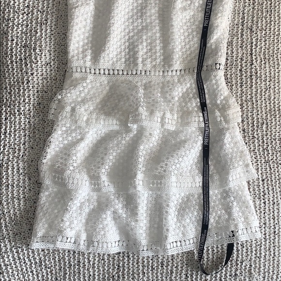 PrettyLittleThing White Lace Dress - Picture 10 of 10